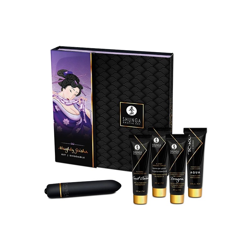 Zestaw akcesoriów - Shunga Naughty Geisha Kit